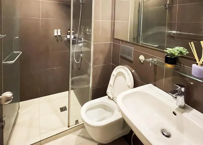 The Serene Escape Ph Rockwell Balcony View 1br Apartment Manila