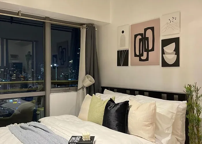 The Serene Escape Ph Rockwell Balcony View 1br Manila
